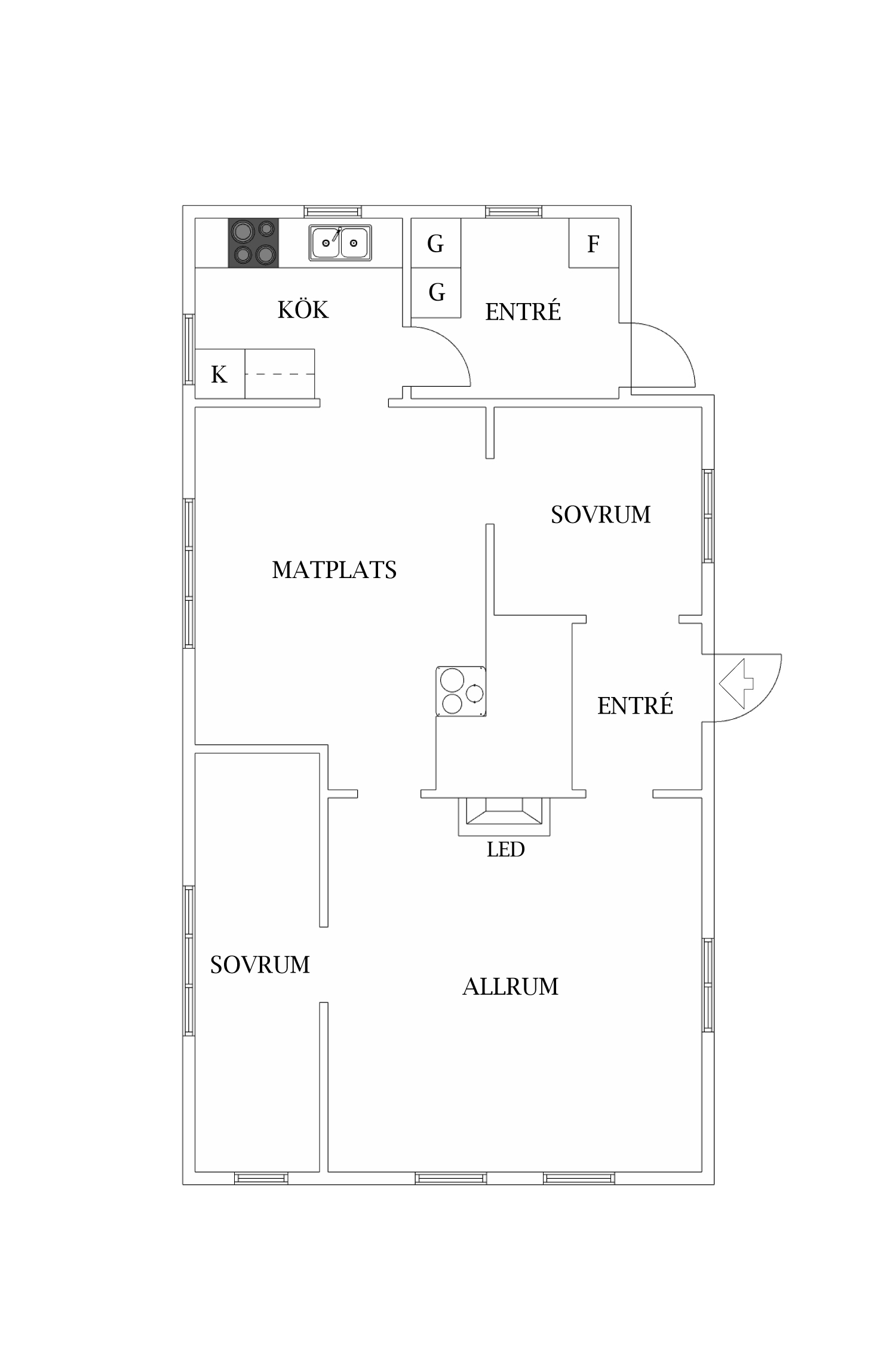 Planlösning